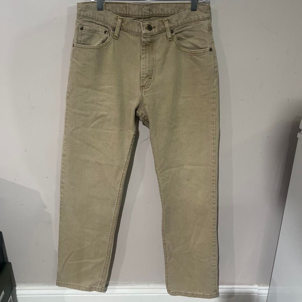 Wrangler Men's Tan and Cream Jeans